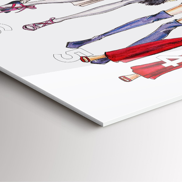 Reloj cuadrado Chicas a la moda