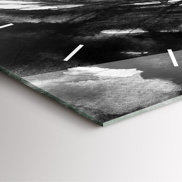 Reloj cuadrado Retrato de mujer acuarela