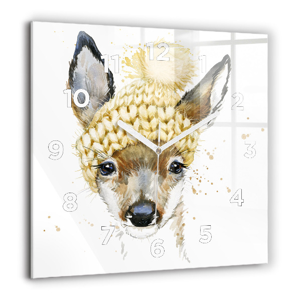 Reloj cuadrado Ciervo