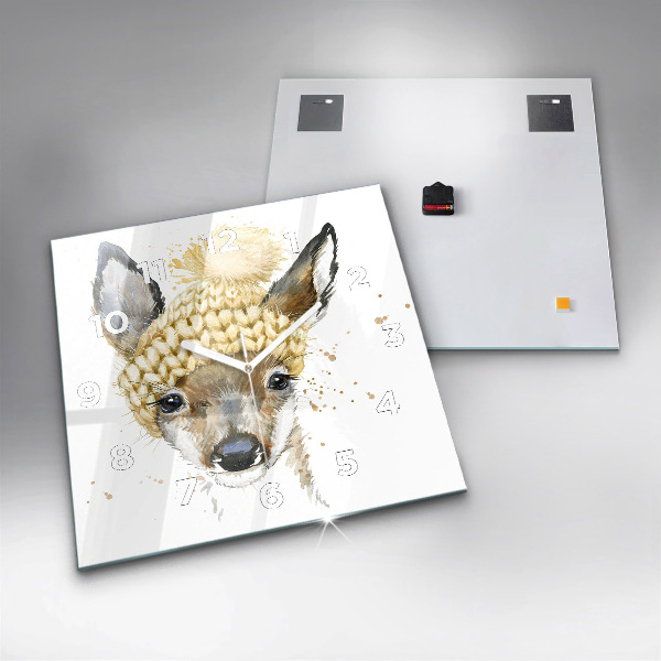 Reloj cuadrado Ciervo