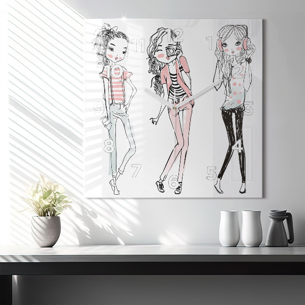 Reloj cuadrado Moda femenina