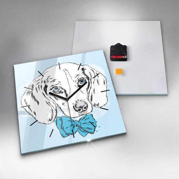 Reloj cuadrado Cachorro de perro