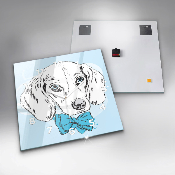 Reloj cuadrado Cachorro de perro