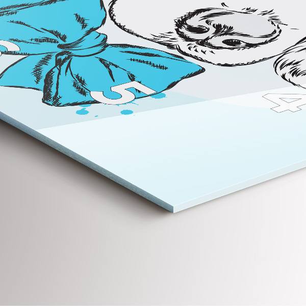 Reloj cuadrado Cachorro de perro