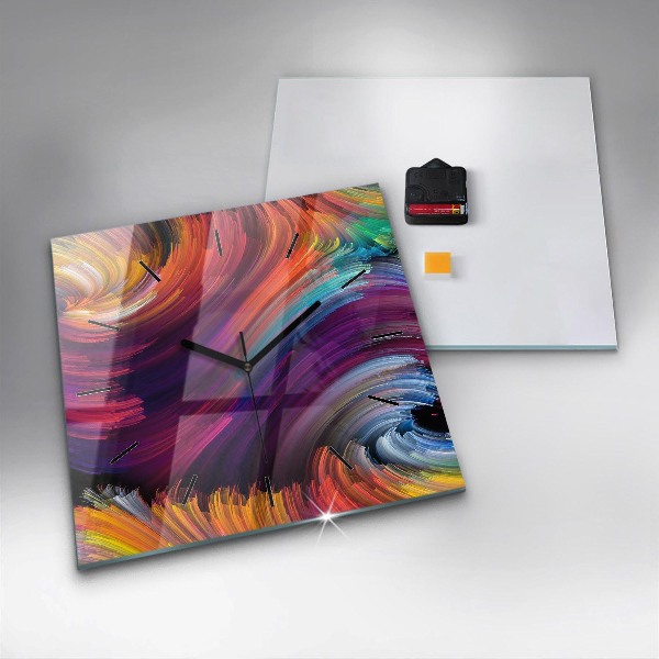 Reloj de pared cuadrado Venta abstracta