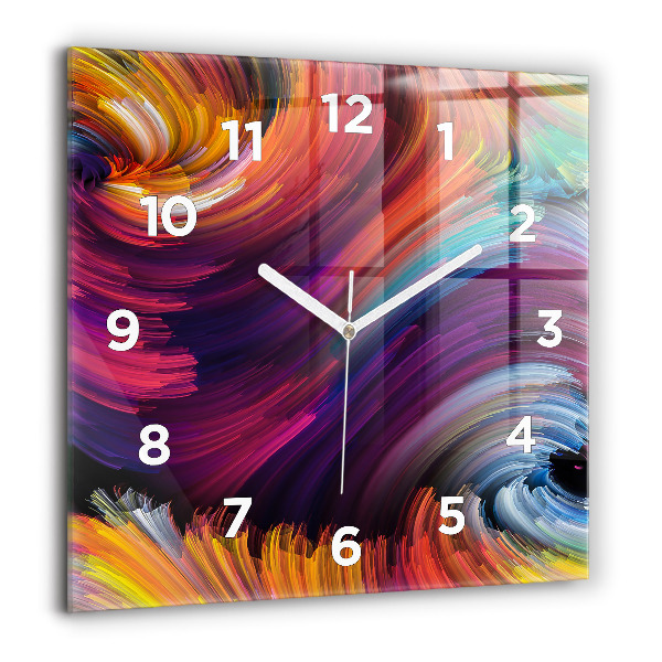 Reloj de pared cuadrado Venta abstracta
