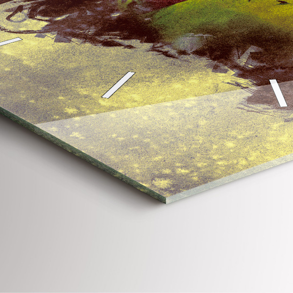 Reloj cuadrado Mujer en el bosque