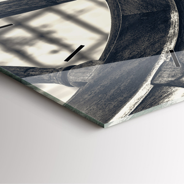 Reloj cuadrado Barco antiguo