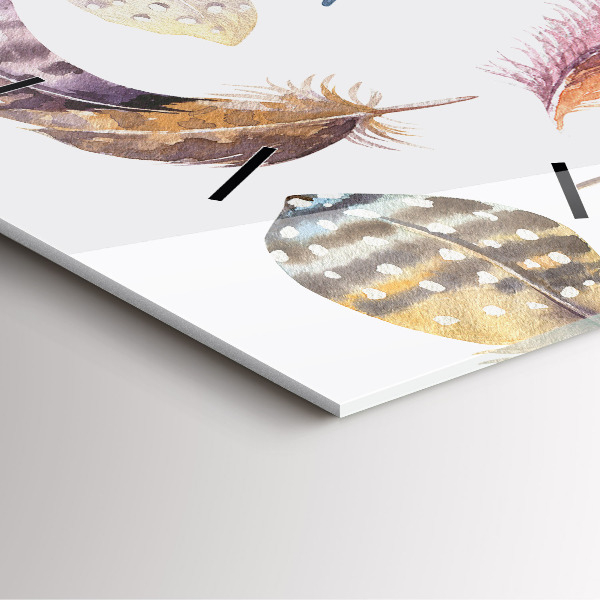 Reloj de pared cuadrado Ilustración de arte retro