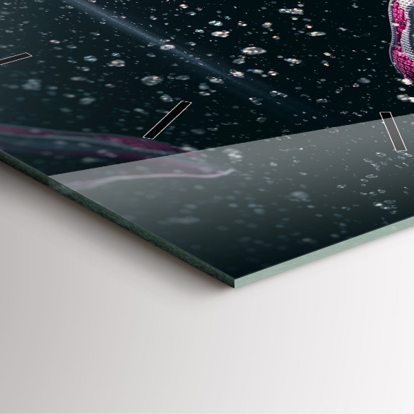 Reloj cuadrado Vida sana y correr