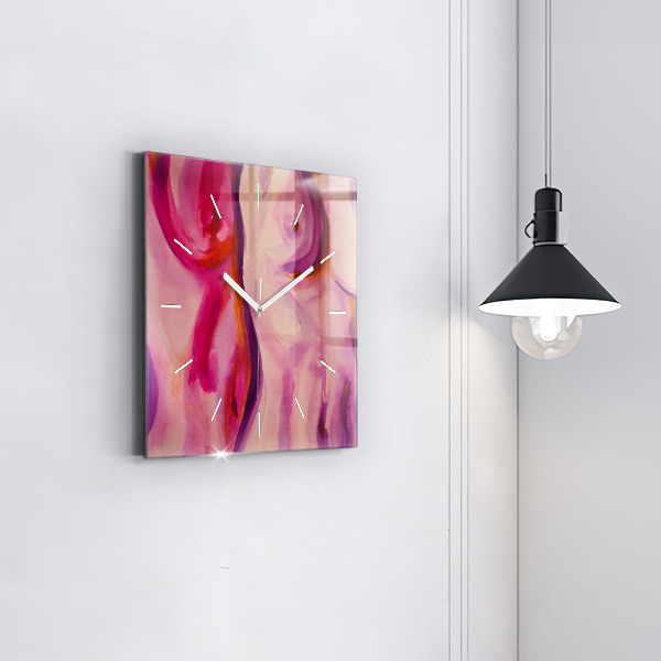 Reloj cuadrado Pintura Mujeres