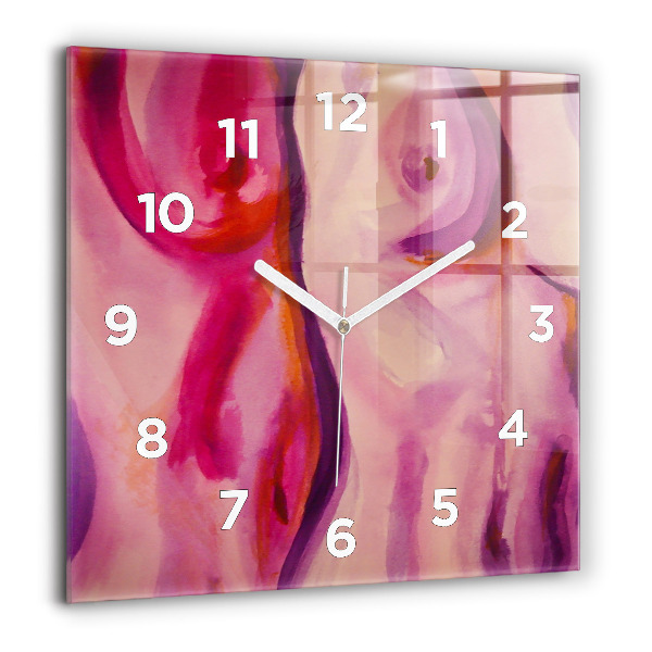 Reloj cuadrado Pintura Mujeres