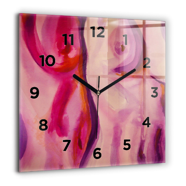 Reloj cuadrado Pintura Mujeres