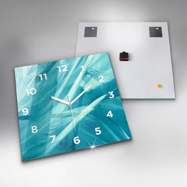 Reloj cuadrado Verde turquesa vintage