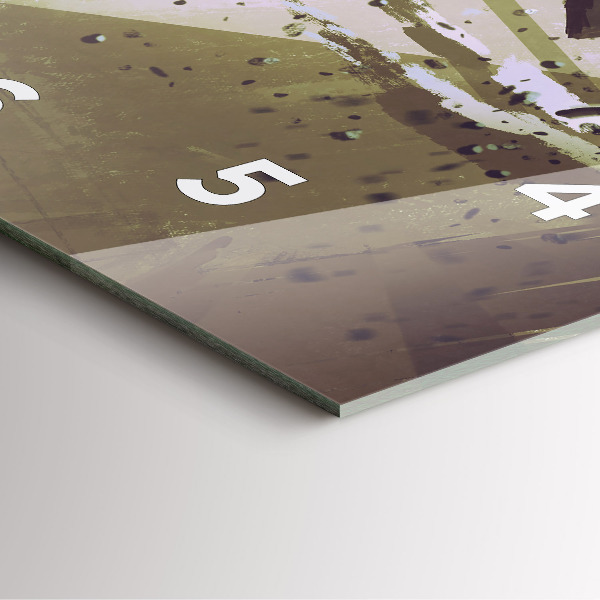 Reloj cuadrado Lucha entre robot y samurai