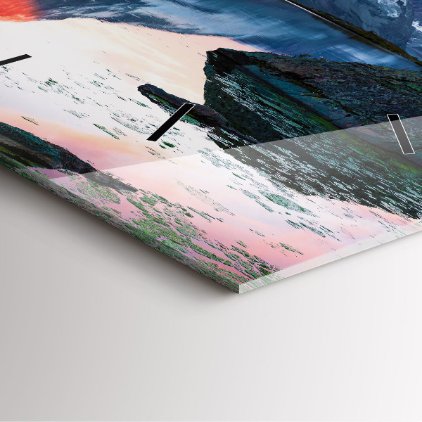 Reloj cuadrado Lago Stellisee Matterhorn