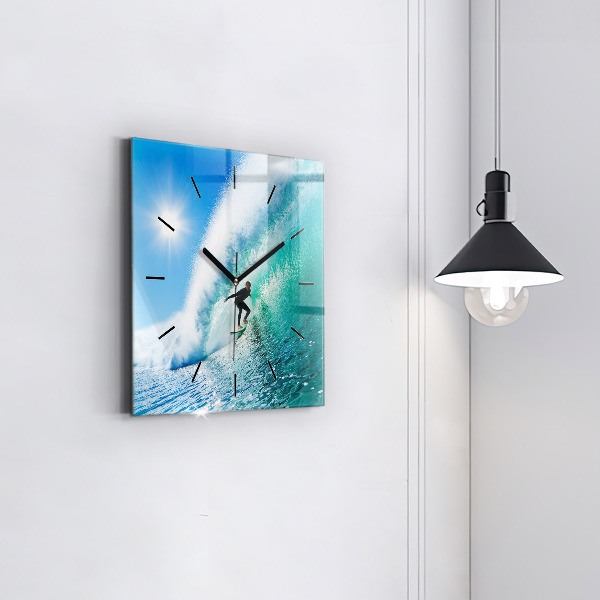 Reloj cuadrado Surf en Hawai