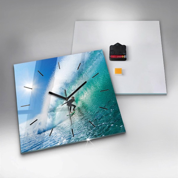 Reloj cuadrado Surf en Hawai