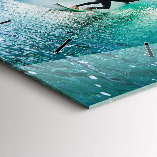 Reloj cuadrado Surf en Hawai