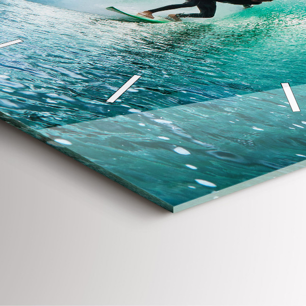 Reloj cuadrado Surf en Hawai