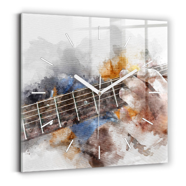 Reloj cuadrado Guitarra