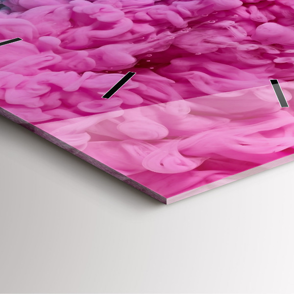 Reloj cuadrado Arte moderno - manchas