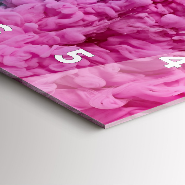 Reloj cuadrado Arte moderno - manchas