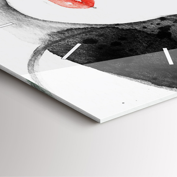 Reloj de pared cuadrado Mujer con sombrero