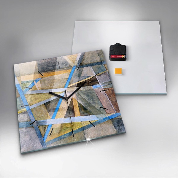 Reloj cuadrado Pintura impresionista