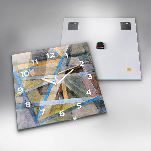 Reloj cuadrado Pintura impresionista