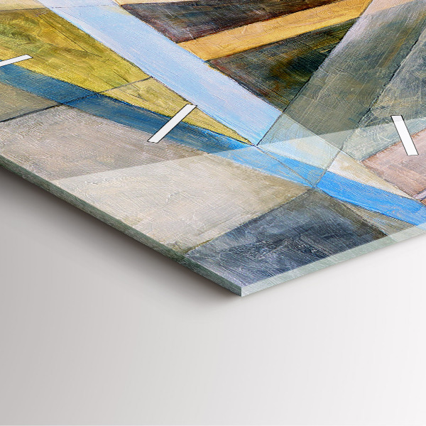 Reloj cuadrado Pintura impresionista