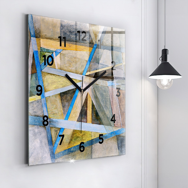 Reloj cuadrado Pintura impresionista
