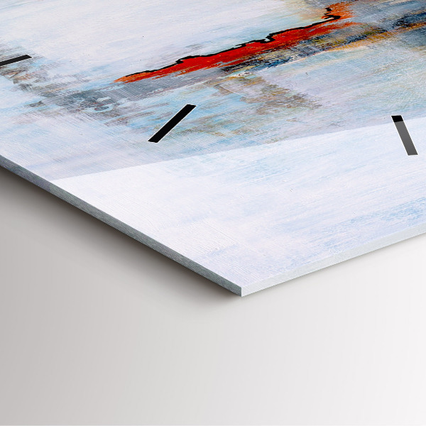 Reloj de pared cuadrado Abstracción