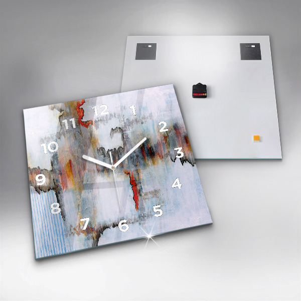 Reloj de pared cuadrado Abstracción