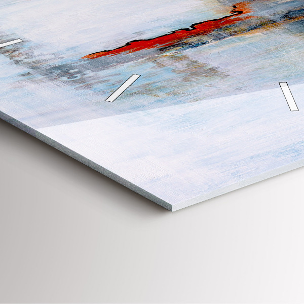 Reloj de pared cuadrado Abstracción