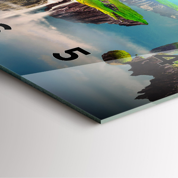 Reloj cuadrado Escenas chinas de fantasía