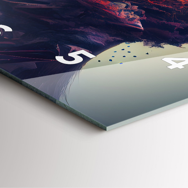 Reloj cuadrado Mujer abstracta emocional