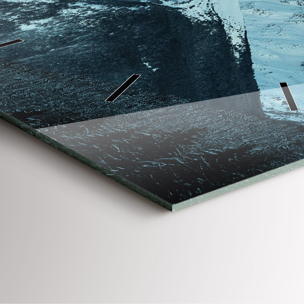 Reloj cuadrado Sierra en invierno