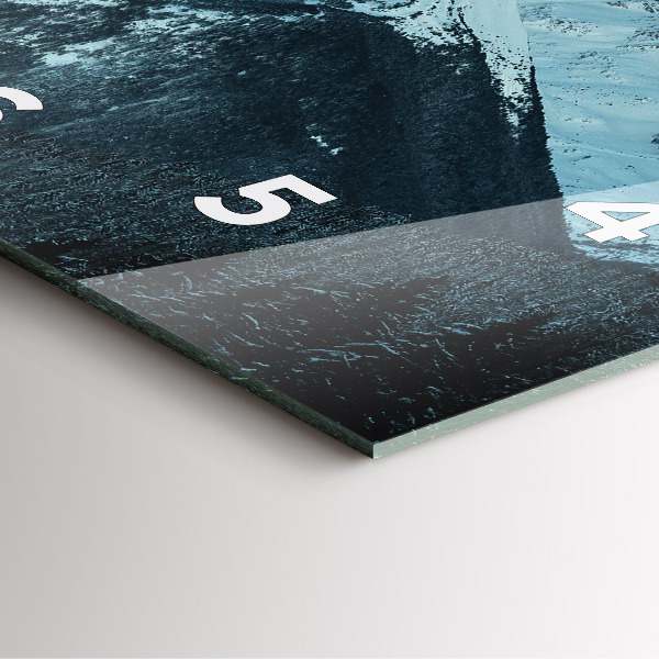 Reloj cuadrado Sierra en invierno