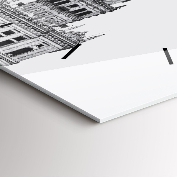 Reloj de pared cuadrado Palacio de la Cultura y la Ciencia