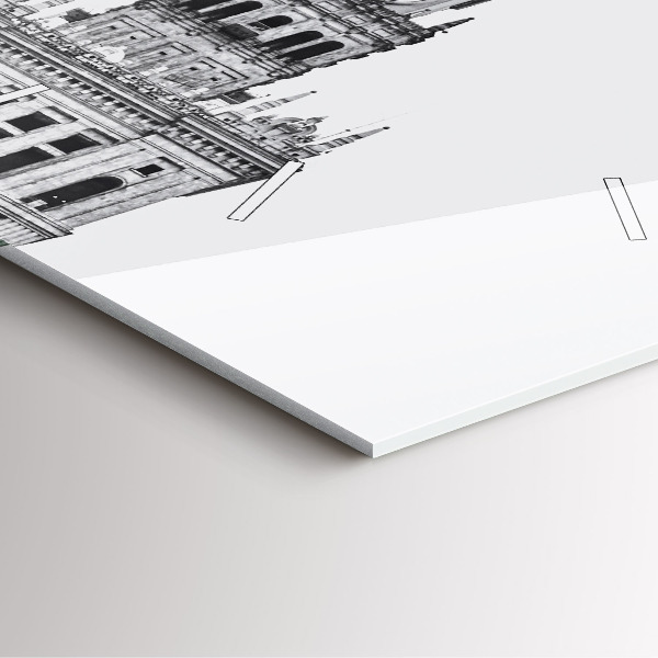 Reloj de pared cuadrado Palacio de la Cultura y la Ciencia