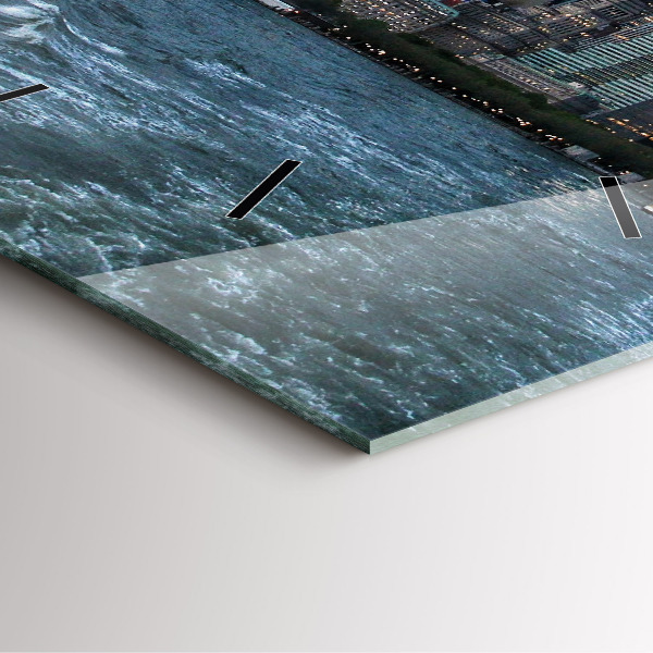 Reloj cuadrado Panorama de Nueva York