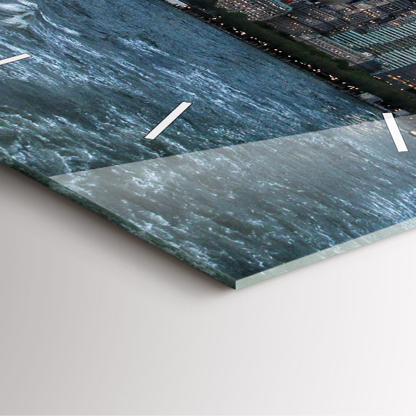 Reloj cuadrado Panorama de Nueva York