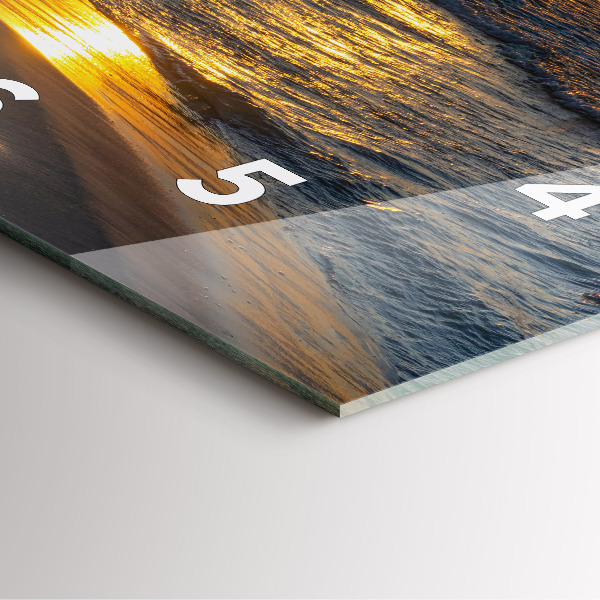 Reloj cuadrado Władysławowo Mar Báltico