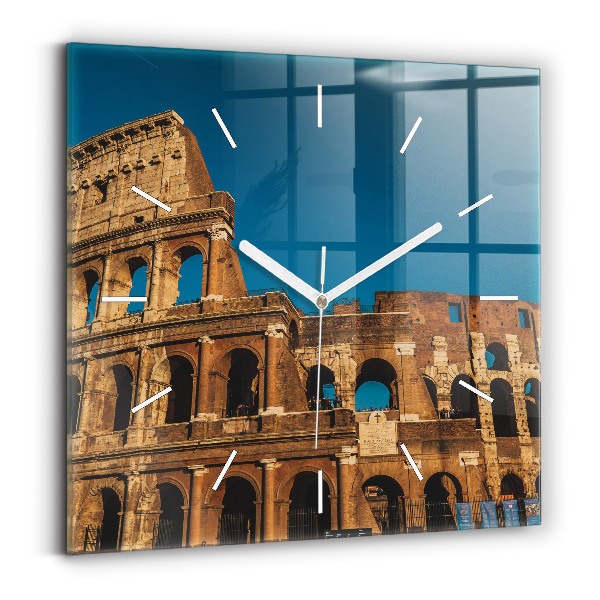 Reloj cuadrado Coliseo en Italia