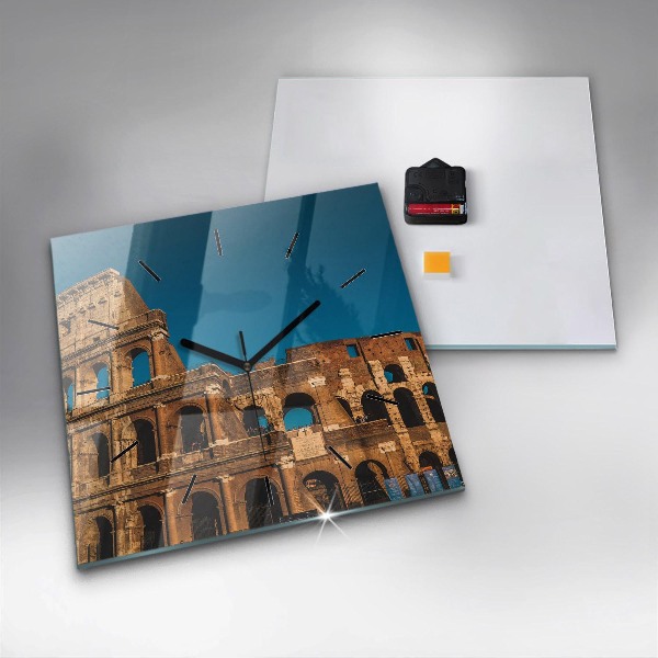 Reloj cuadrado Coliseo en Italia