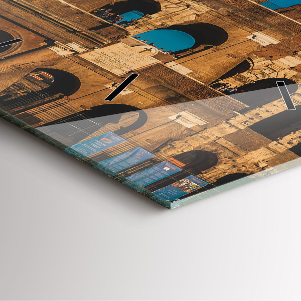 Reloj cuadrado Coliseo en Italia