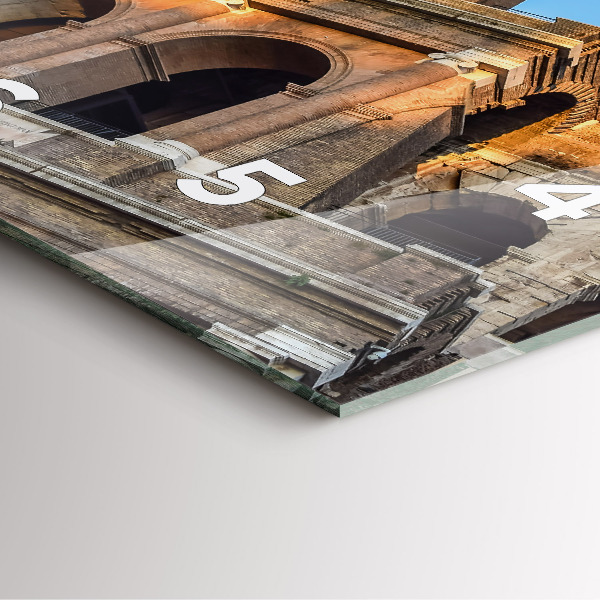 Reloj cuadrado Coliseo de Roma