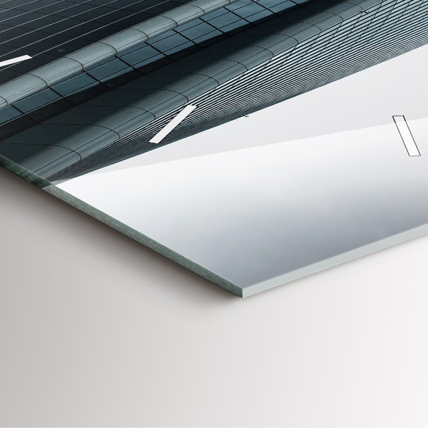 Reloj de pared cuadrado Rascacielos de Milán