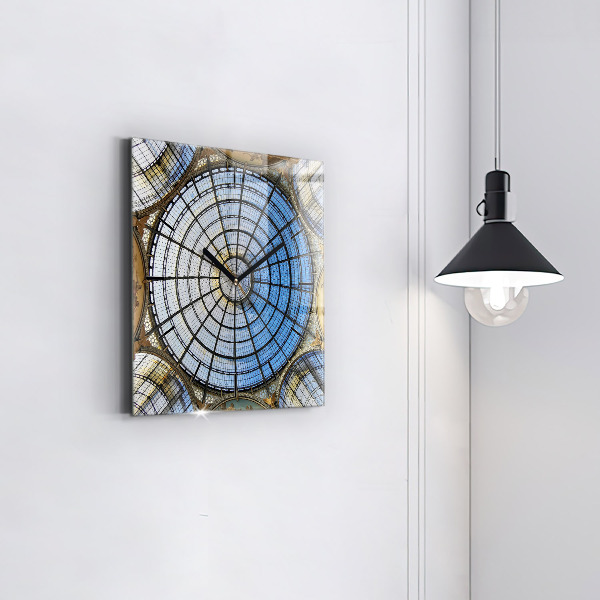 Reloj cuadrado Centro comercial de Milán